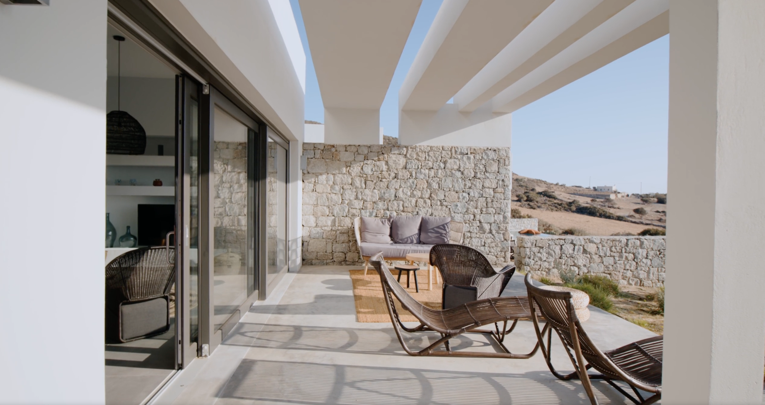 Chairs outside